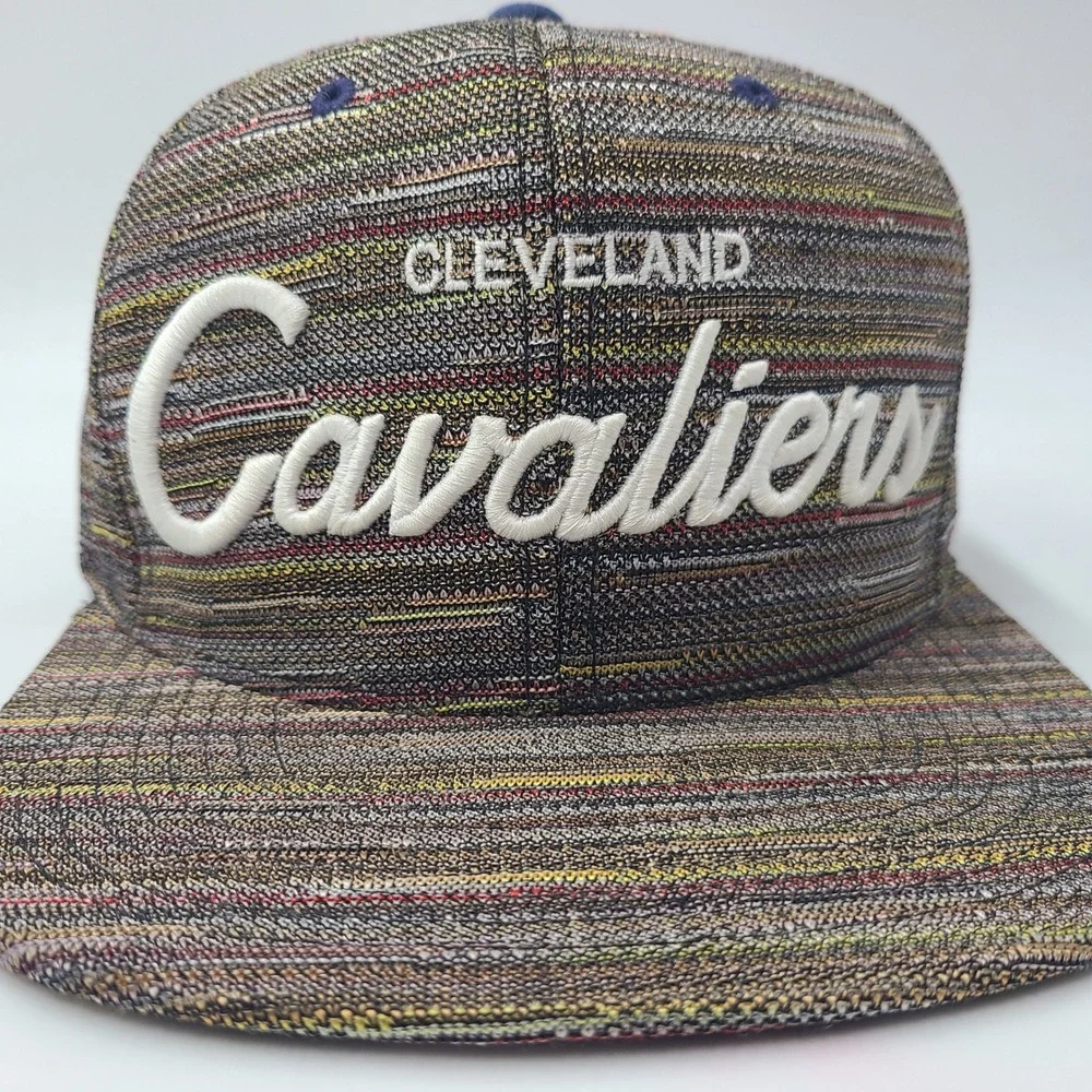 Cleveland Cavaliers Hat‎ Snapback Mitchell & Ness NBA Basketball Script Logo Men